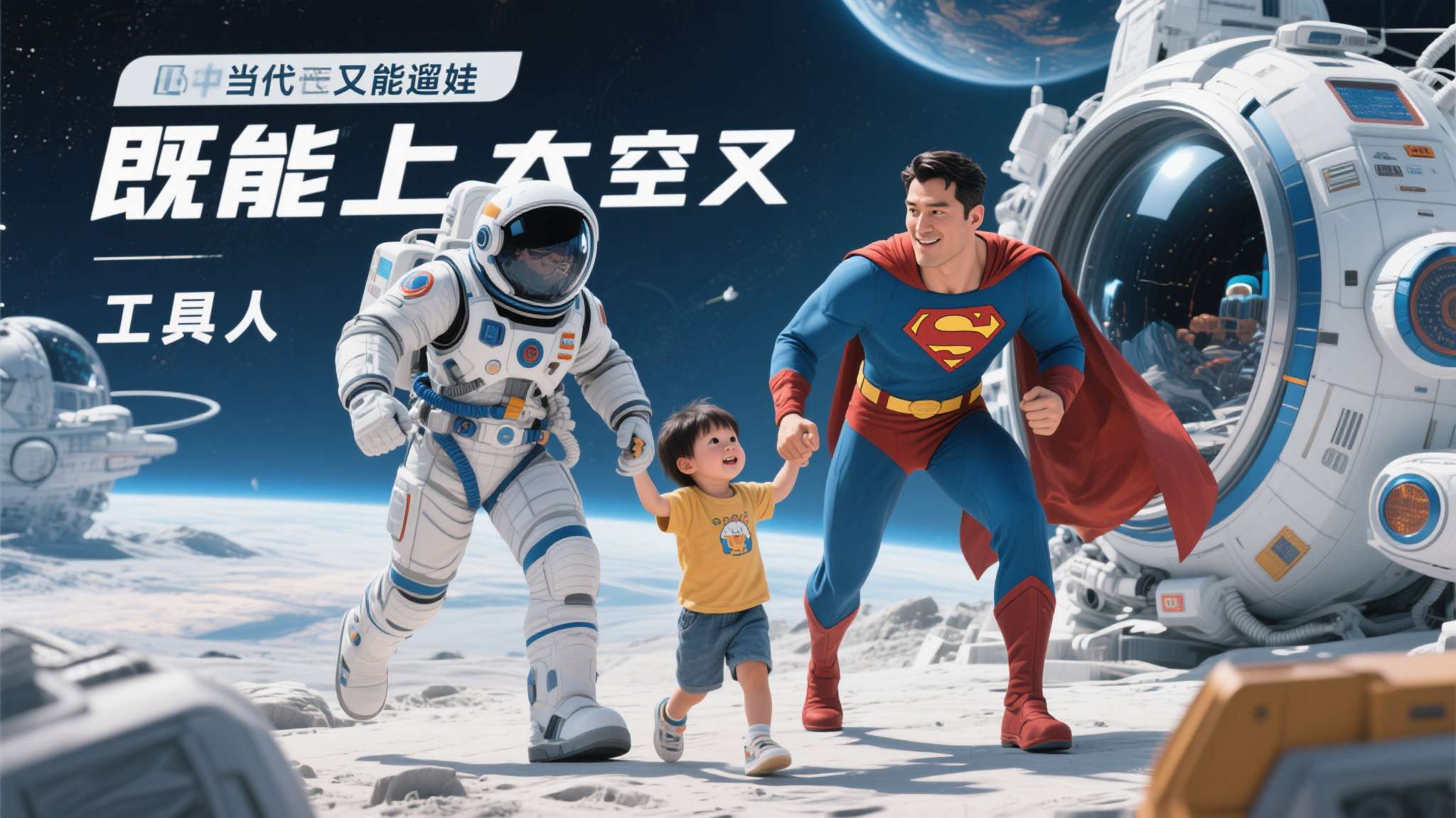 《识质存在》宇航服背带爆火!新一代宝爸带娃方式预定 这种"既能上太空又能遛娃"的反差感,精准击中了当代宝爸的心理需求——他们不只想做