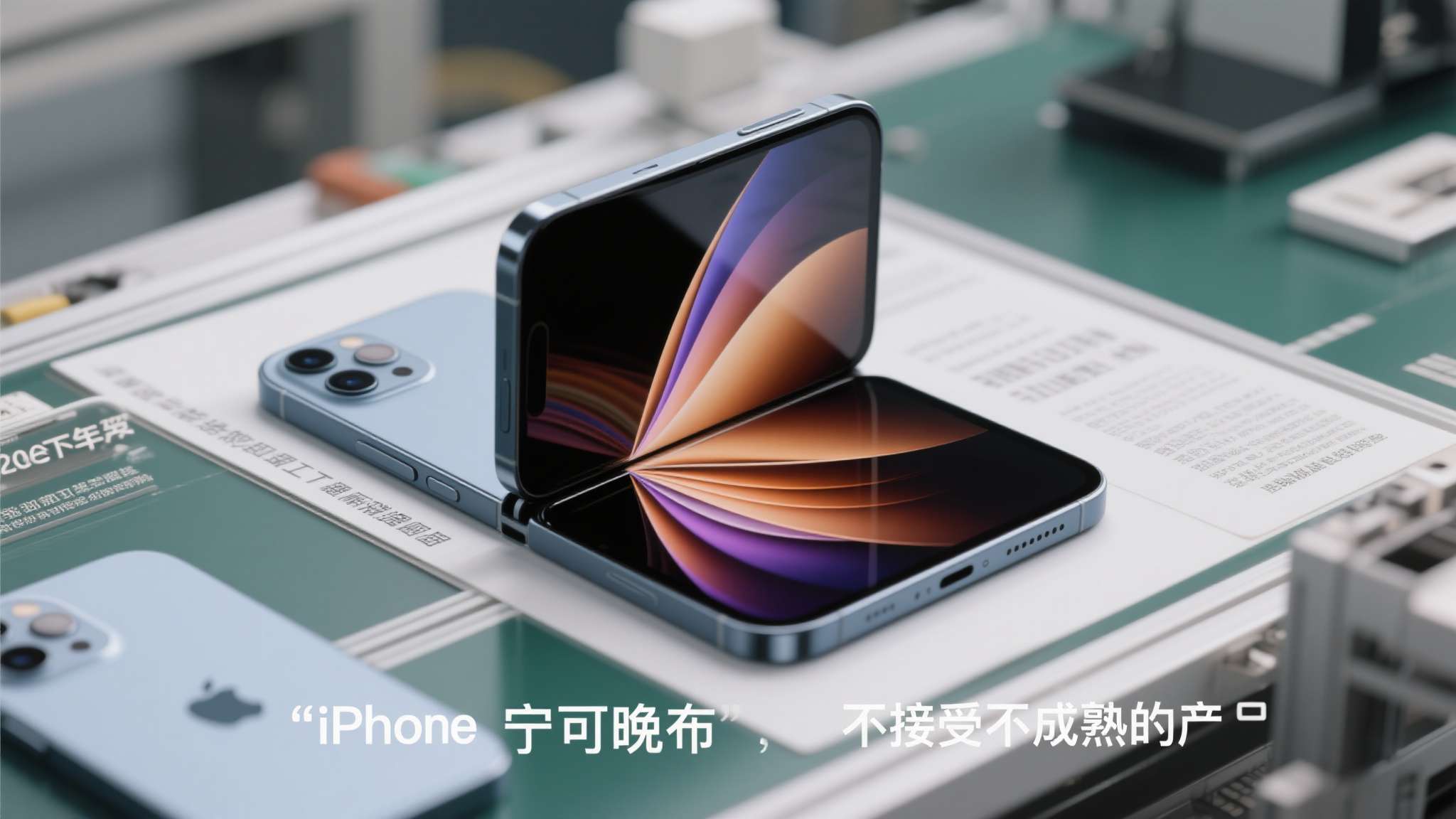 iphone18折叠 据产业链人士透露,折叠屏iPhone的正式发布窗口初步指向2026年下半年,具体